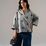 Embroidered Khaddar Shirt