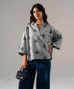 Embroidered Khaddar Shirt