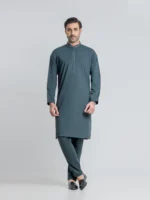 Embroidered Blended Kurta Pajama Men | Tailored Fit