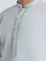 Embroidered Blended Shalwar Kameez Men | Regular Fit - Image 3