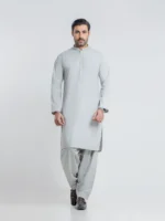 Embroidered Blended Shalwar Kameez Men | Regular Fit - Image 5