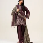EMBROIDERED LIGHT KHADDAR SUIT